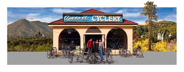 From the Caeser's Cyclery website