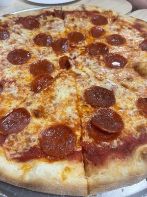 Pepperoni and Cheese Pizza