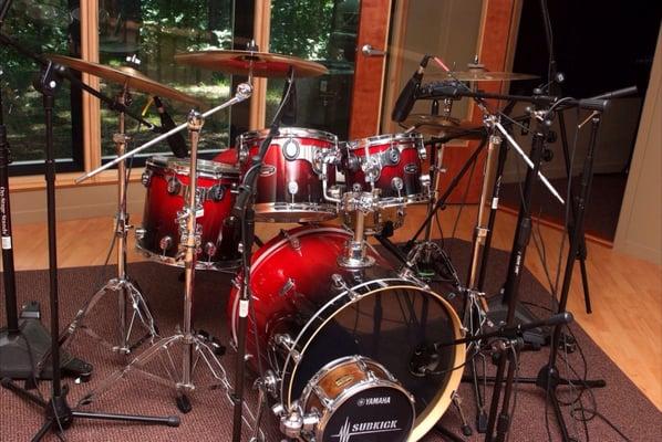 House studio Pacific DW drum kit