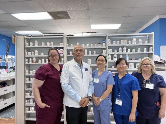 Our pharmacy staff