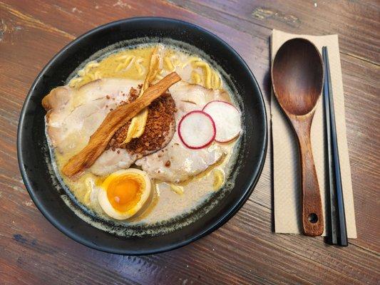 classic tori paitan ramen for $16