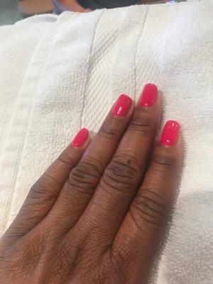 Manicure & Polish on my real nails