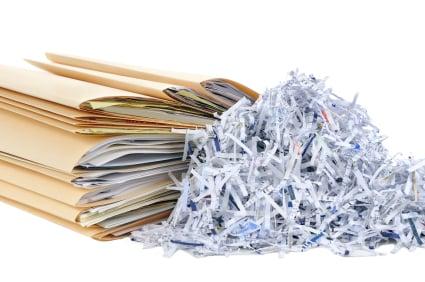 Secure Destruction of your confidential documents!