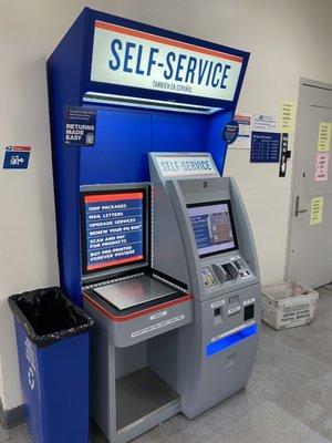 Self service station