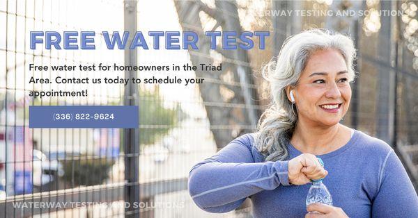 FREE WATER TEST