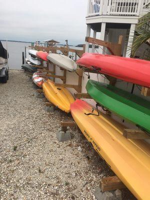 Kayak storage