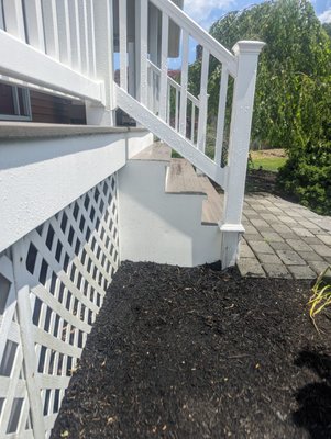 Full deck replacement and Azak trim