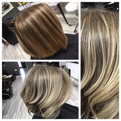 Cut and Balayage Hilights by Mindy C.