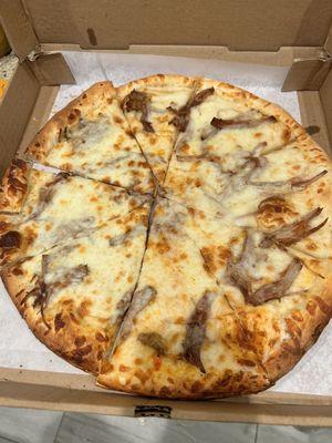 "Birria Pizza" I received