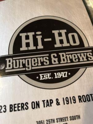 Hi-Ho Burgers & Brews