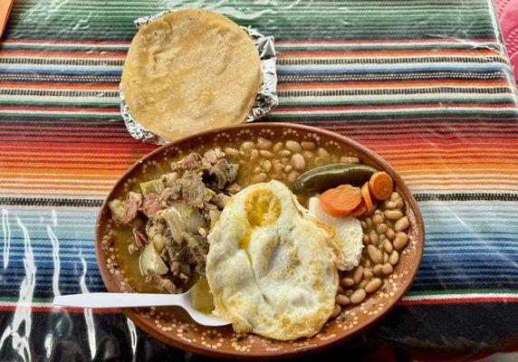 Amazing! Carne in su jugo breakfast