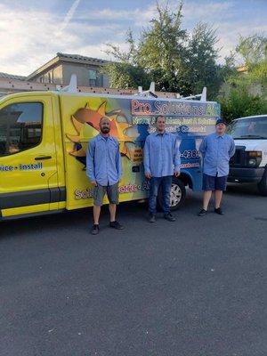 AC Repair and AC New Installs in Surprise, AZ.  Some of the crew!