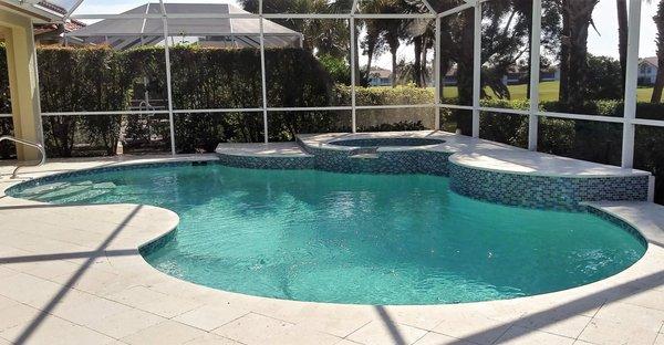 Pool, Spa & Deck Renovation, Estero, Florida