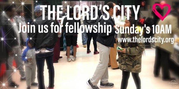 Join us on Sundays at 10AM!!