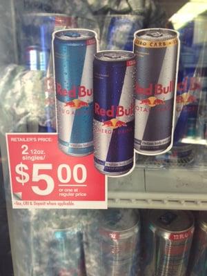 Redbull 12 oz promotion