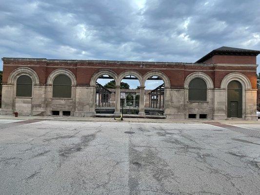 Market Hall, where residents purchased their produce, food, and sundries.