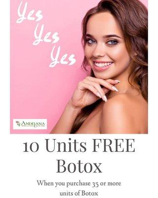 FREE Botox with purchase in July!