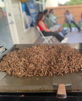 Rica carne para tacos