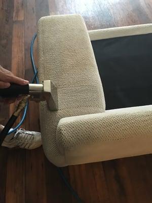 Ask about our upholstery specials today! Experienced in any fabric cleaning.