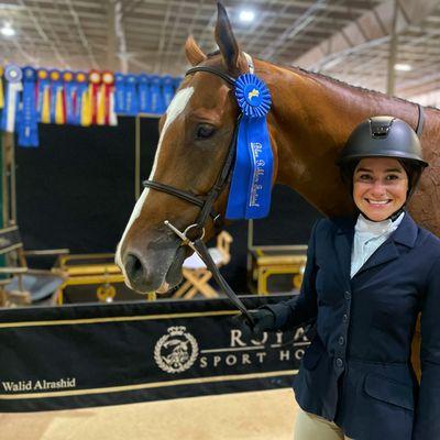 1st place ribbon for this pair! Lots of ribbons and fun in the blue ribbon festival