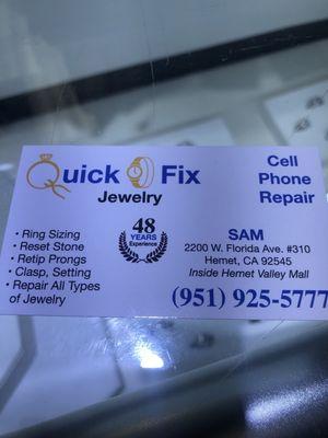 Quick Fix Jewelry and Design