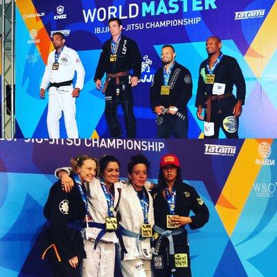 Tina gets 3rd Place at Masters Worlds, Sean gets 1st and earns his Black Belt!