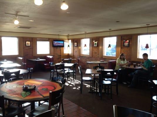 dining area of the resturant