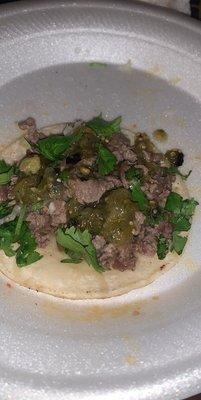 Taco de Asada