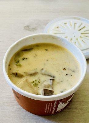 Cream of mushroom soup