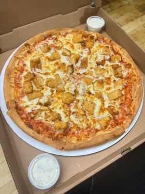 Chicken Tender Pizza