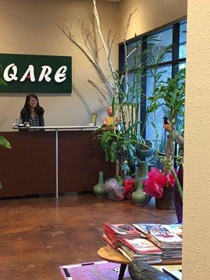 You need to come in and meet this awesome person. Lucky for us, she is the first person you'll meet at QARE Wellness Acupuncture.