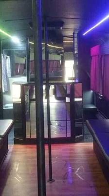 InsideThe Mega Party Bus