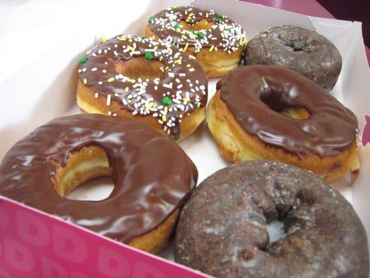 half dozen donuts