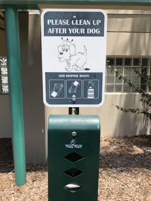 Pick up after your pet!