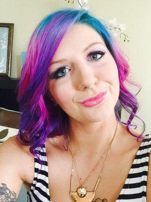 Unicorn hair (even more color)