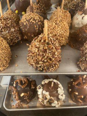 Gourmet Apples - Chocolate Covered Caramel with nuts