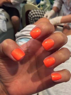 Bright orange for the summer