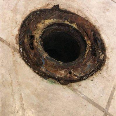 Toilet flange replacement