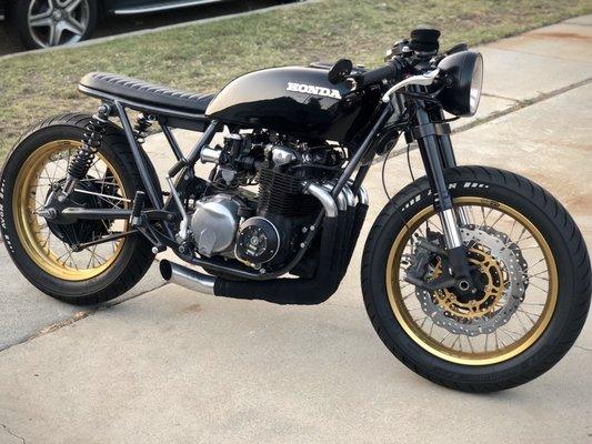 '77 cb550f brat style