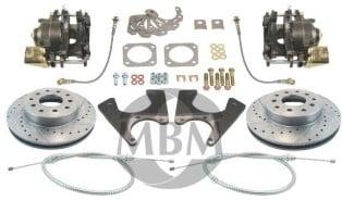 rear disc brake kit - 64-72 Gm A Body - 67-69 F Body - 68-72 X Body