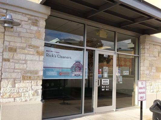 Rick's won the Austin Chronicle Reader's Poll for Best Dry Cleaner!! Go Rick's!!!