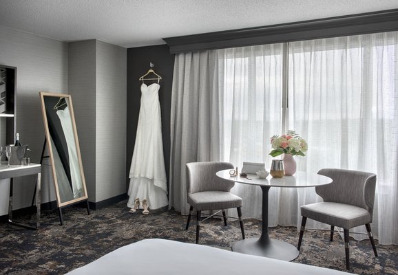 Junior Suite with a king size bed renovated in fall of 2020