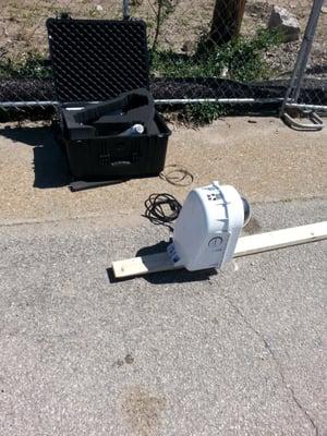 Our cloud camera almost ready to be installed at a construction site