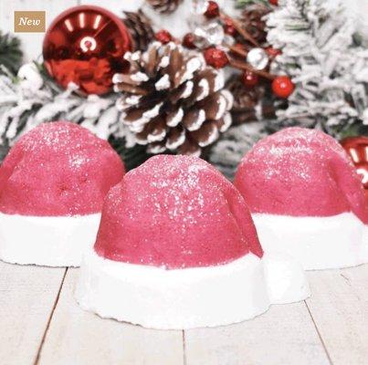 Christmas bath bombs