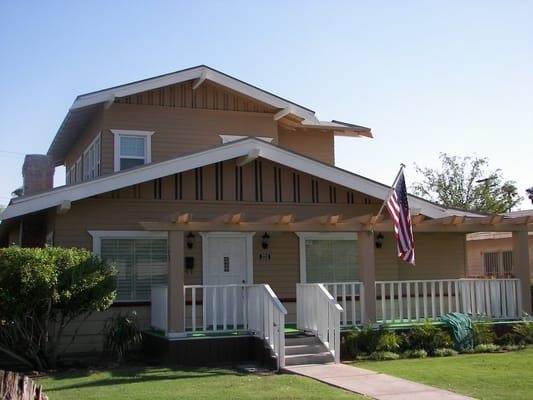 Our Office. Just look for the corner house with the United States flag.