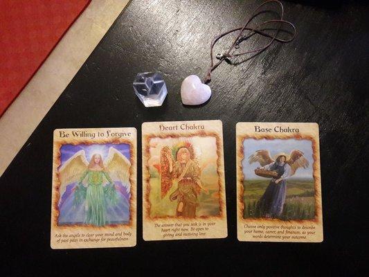 Another type of angel card reading.