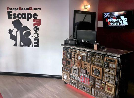 Escape Room 13 Lobby