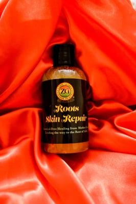 Roots Skin Repair is our all natural and organic body and hair oil!