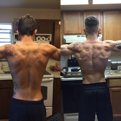 7lbs of lean mass gained!