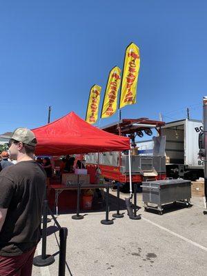 Crawfish truck.